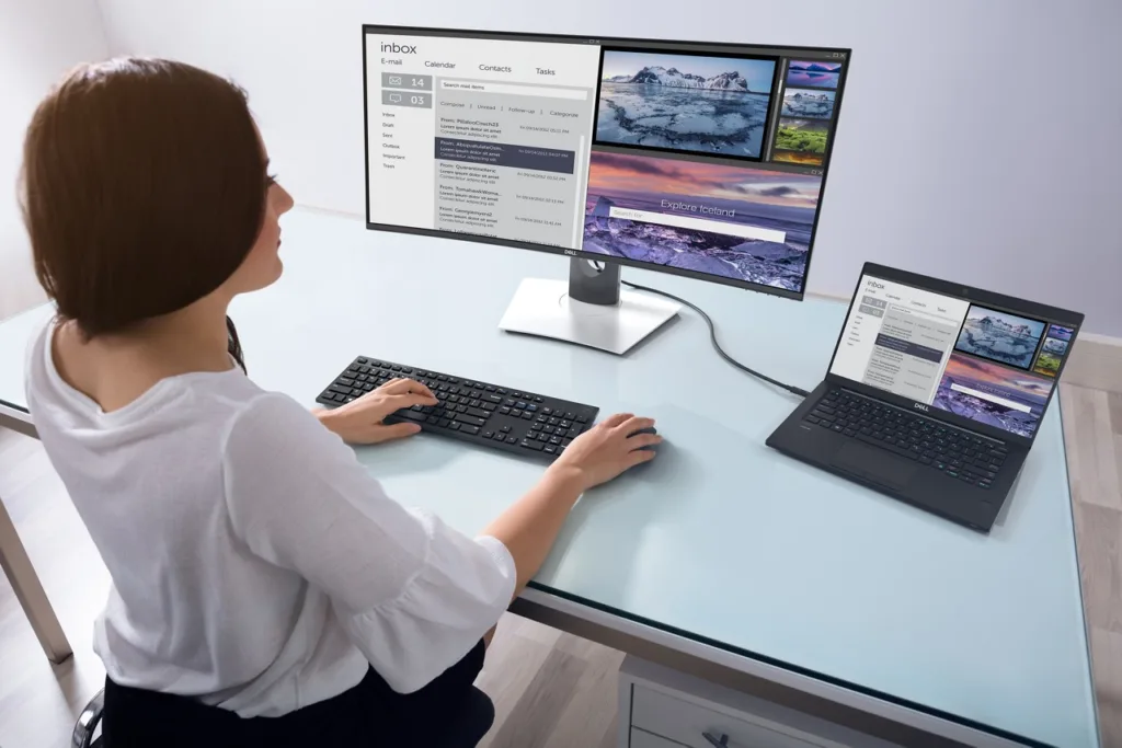 The USB C monitor benefits go far beyond just offering a modern connection port